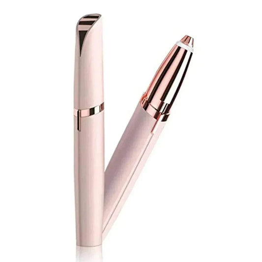 épilateur sourcils précis et sans douleur design compact et léger rose pâle