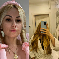 OneScale Accessoire Cheveux Bouclés à la Maison Rose – mise en situation