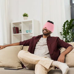 OneScale Bonnet Noir - Solution Naturelle Contre la Migraine – mise en situation