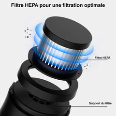 OneScale mini aspirateur voiture portable et puissant – mise en situation