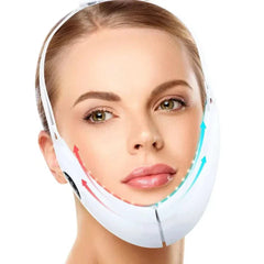 appareil lifting visage ergonomique pour un effet lifting sans chirurgie avec technologie de stimulation ultra-sonique pour réduire rides et raffermir la peau